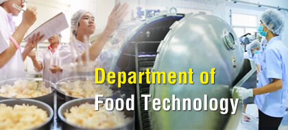  Department of Food Technology 