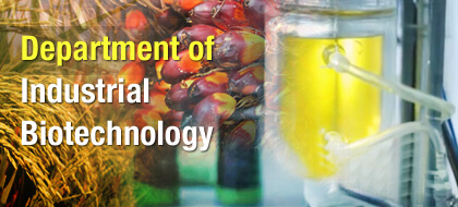  Department of Industrial Biotechnology 